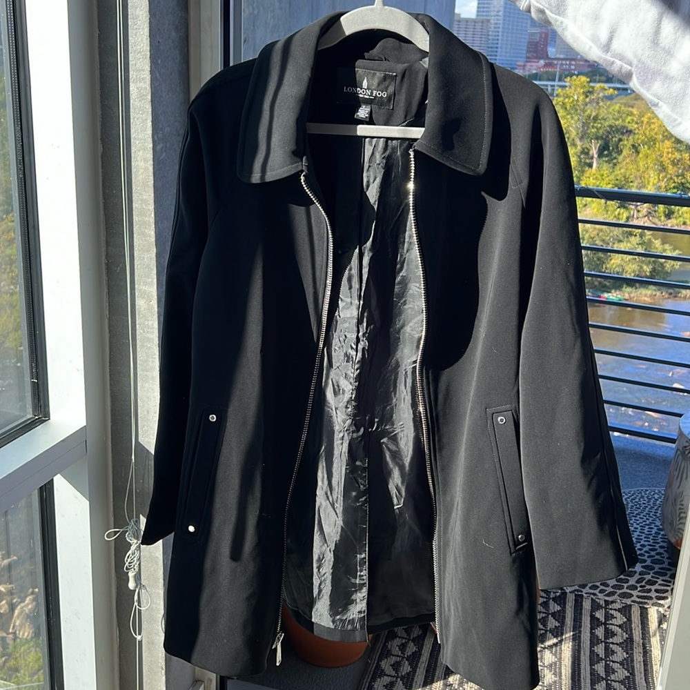 London Fog - London Fog Black Jacket. Like New